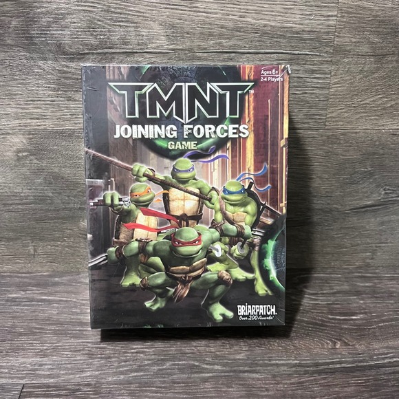 TMNT Teenage Mutant Ninja Turtles Joining Forces Game Briarpatch Ages 6+ New - Picture 2 of 12